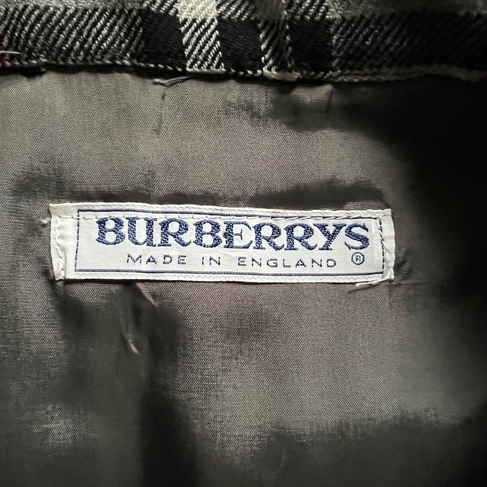 Vintage Burberry's Nova Check long wool drop pleated skirt women’s UK 10/US 4-6 - Picture 4 of 11